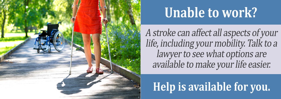Do I qualify for disability if I became less mobile after a stroke?