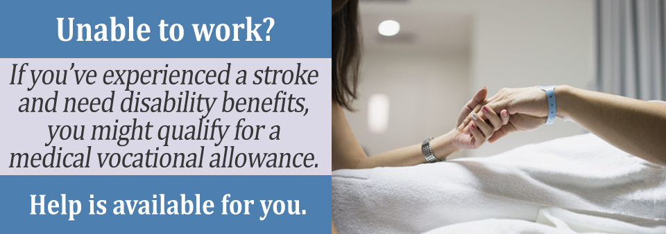 Strokes may qualify for Social Security disability benefits.