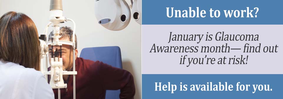 January is Glaucoma Awareness Month