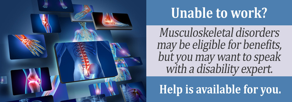 Tips on being approved for disability with a Musculoskeletal Disorder