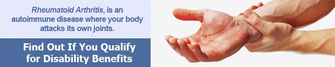 Do you have rheumatoid arthritis? Fill out a free disability review today.