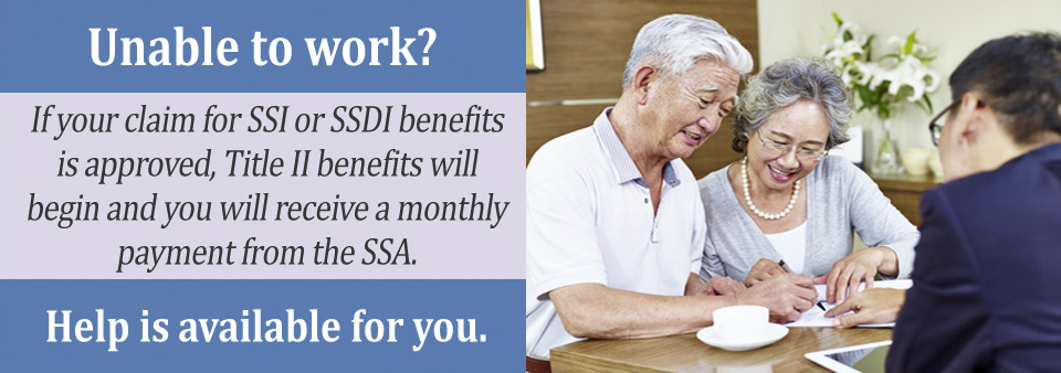 Title II Benefits are monthly benefits received from the Social Security Disability benefits. Learn more about the programs.